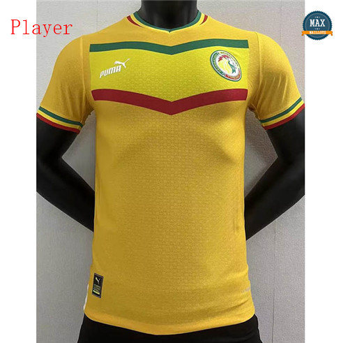 Max Maillot Player Version 2022/23 Senegal Jaune