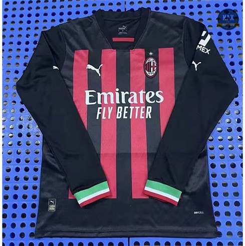 Max Maillots AC Milan Domicile Manche Longue 2022/23