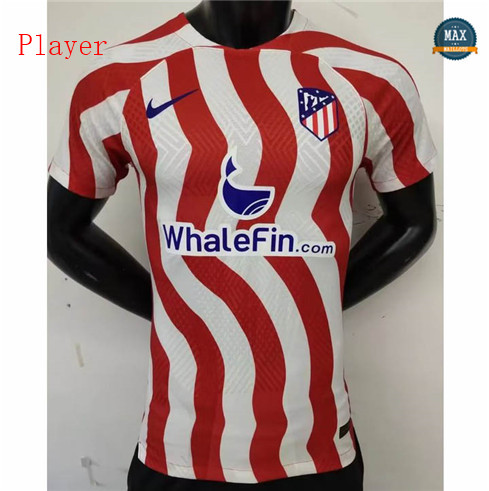 Max Maillots Player Version 2022/23 Atletico Madrid Domicile