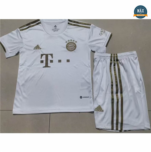 Max Maillots Bayern Munich Enfant Exterieur 2022/23