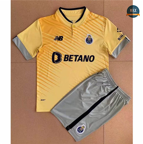 Max Maillots FC Porto Enfant Exterieur Jaune 2022/23