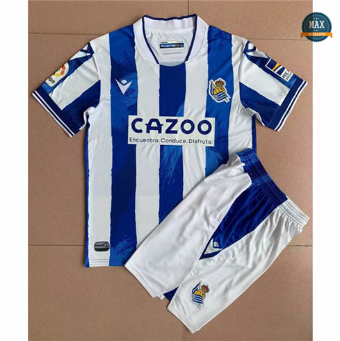 Max Maillots Real Sociedad Enfant Domicile 2022/23