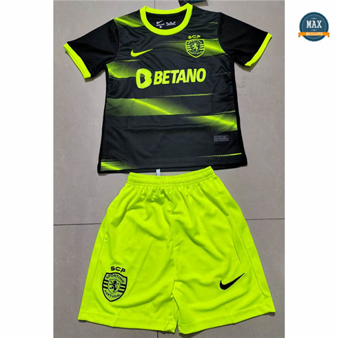 Max Maillots Sporting Lisbon Enfant Exterieur 2022/23