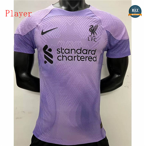 Max Maillots Player Version 2022/23 Liverpool Violet