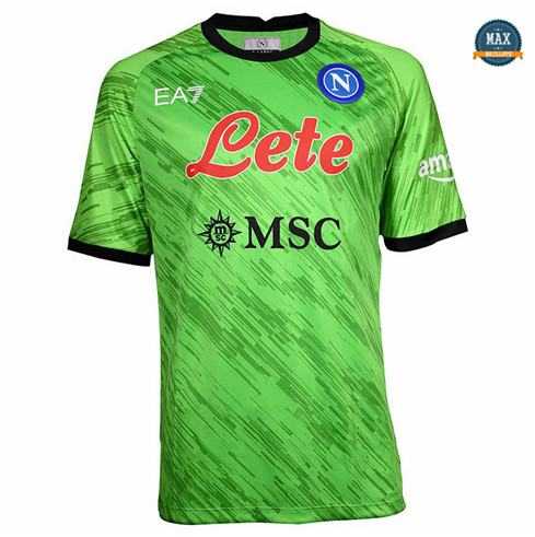 Max Maillots Naples Gardien de but Vert 2022/23