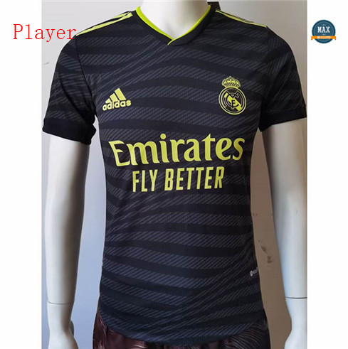 Max Maillots Player Version 2022/23 Real Madrid Third Noir