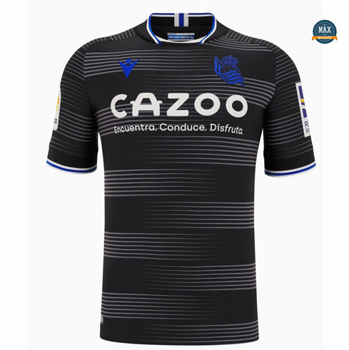 Max Maillots Real Sociedad Exterieur Noir 2022/23