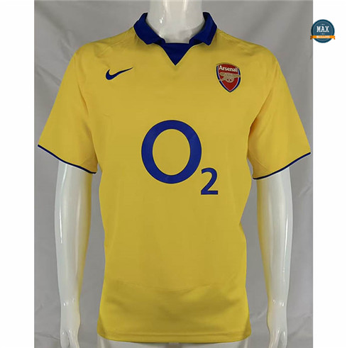 Max Maillots Retro 2003-2005 Arsenal Exterieur