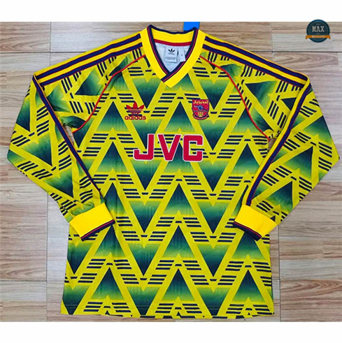 Max Maillots Retro 1991-93 Arsenal Manche Longue