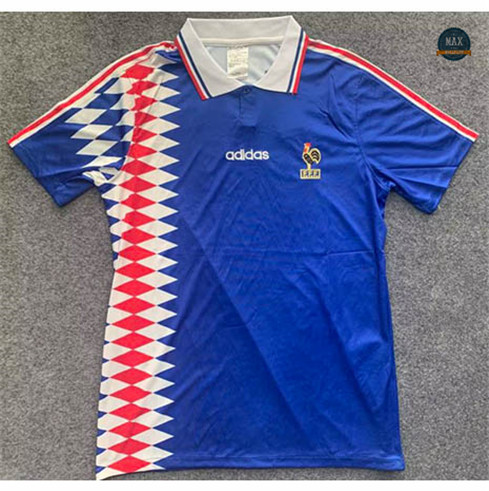 Max Maillots Retro 1994 France Domicile