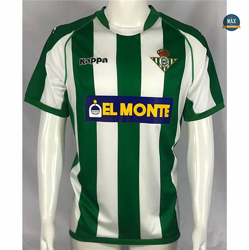 Max Maillots Retro 2001-02 Real Betis Édition spéciale