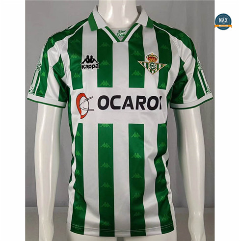 Max Maillots Retro 1995-96 Real Betis Domicile