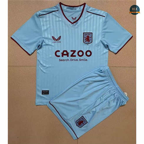 Max Maillots Aston Villa Enfant Exterieur 2022/23