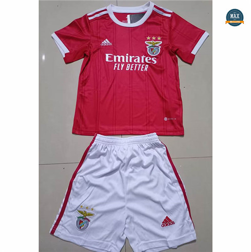 Max Maillots Benfica Enfant Domicile 2022/23