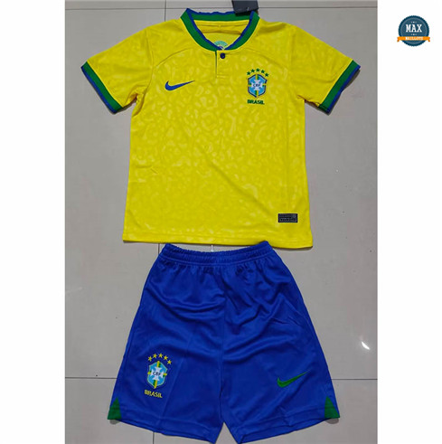 Max Maillots Brésil Enfant Domicile 2022/23