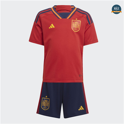 Max Maillots Espagne Enfant Domicile 2022/23