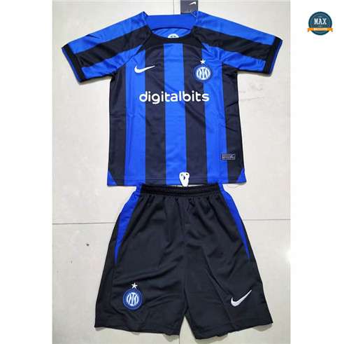 Max Maillots Inter Milan Enfant Domicile 2022/23