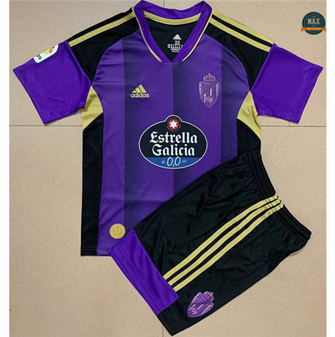Max Maillots Real Valladolid Enfant Exterieur 2022/23