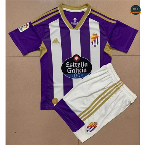 Max Maillots Real Valladolid Enfant Domicile 2022/23