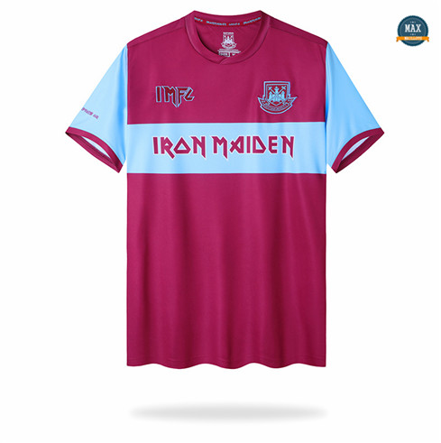 Max Maillots Retro West Ham x Iron Maiden Domicile