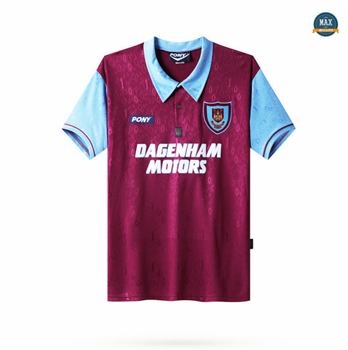 Max Maillots Retro 1995-1997 West Ham United Domicile