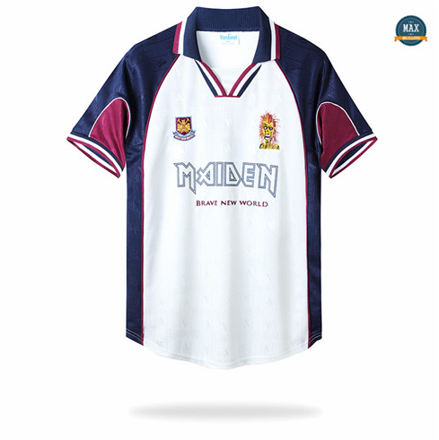 Max Maillots Retro 1999-2001 West Ham x Iron Maiden Exterieur