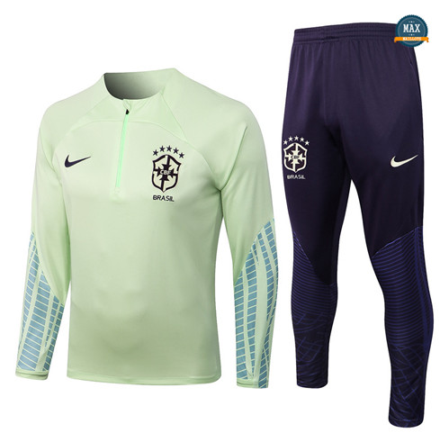 Max Maillots Survetement foot Brésil 2022/23 M8156