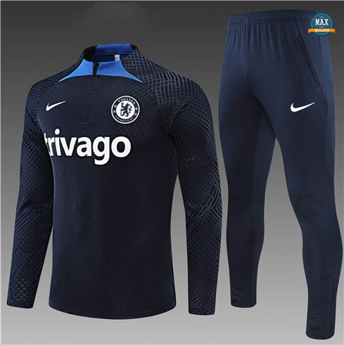 Max Maillots Survetement Enfant Player Chelsea 2022/23 Noir M8335