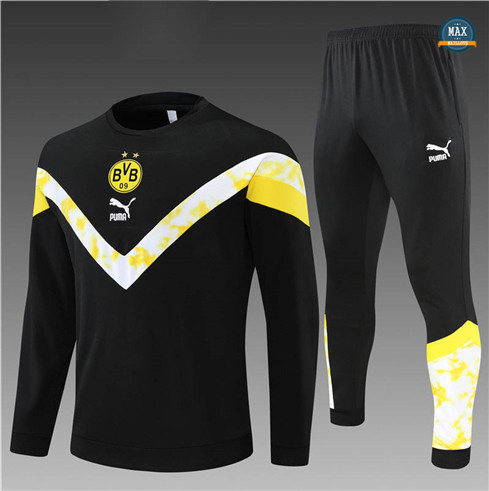 Max Maillots Survetement Enfant Borussia Dortmund 2022/23 Noir M8292