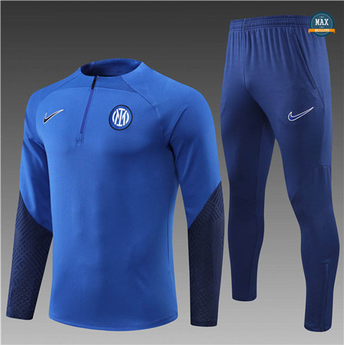 Max Maillots Survetement Enfant Inter Milan 2022/23 Bleu Marine M8363