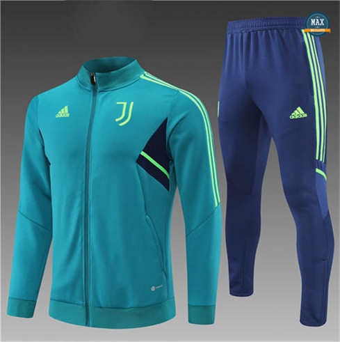 Max Maillots Veste Survetement Enfant Juventus 2022/23 Bleu M8366