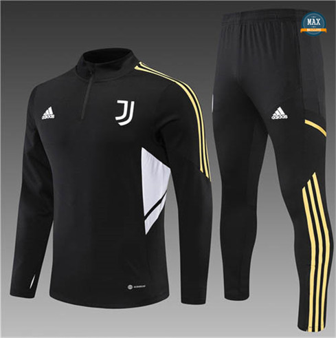 Max Maillots Survetement Enfant Juventus 2022/23 Noir M8368