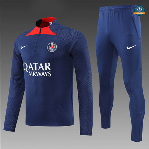 Max Maillots Survetement Enfant Player Paris PSG 2022/23 Bleu Marine M8325