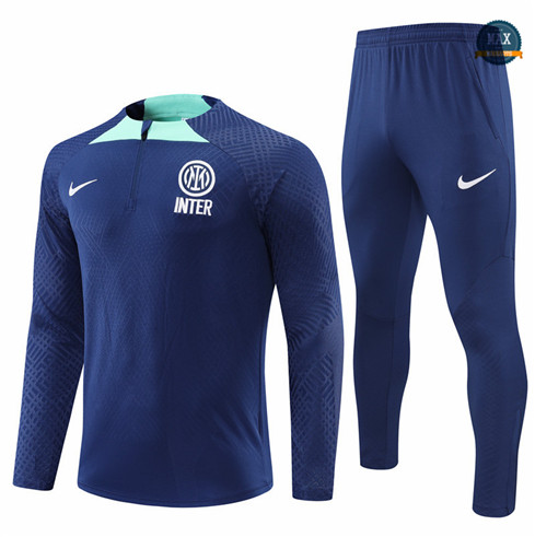 Max Maillots Survetement foot Player Inter Milan 2022/23 Bleu Marine M8273