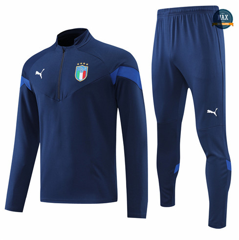 Max Maillots Survetement foot Italie 2022/23 Bleu Marine M8170