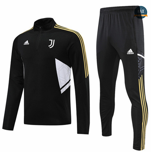 Max Maillots Survetement foot Juventus 2022/23 Noir M8278