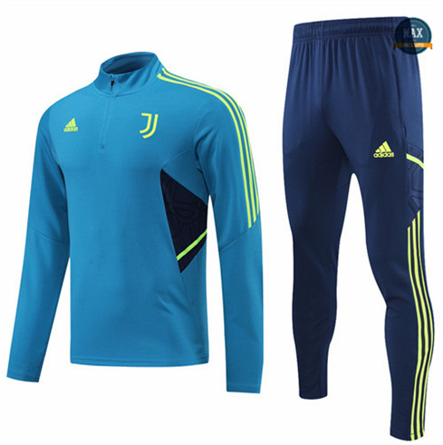 Max Maillots Survetement foot Juventus 2022/23 Bleu M8279