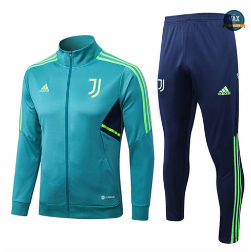 Max Maillots Veste Survetement foot Juventus 2022/23 Bleu M8280