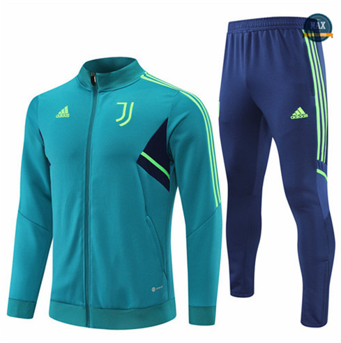 Max Maillots Veste Survetement foot Juventus 2022/23 Bleu M8284