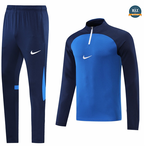 Max Maillots Survetement foot Nike 2022/23 Bleu M8028