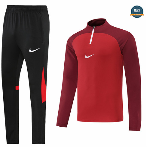 Max Maillots Survetement foot Nike 2022/23 Rouge M8030