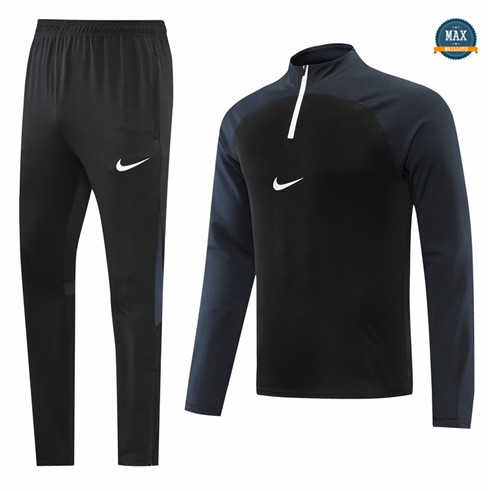 Max Maillots Survetement foot Nike 2022/23 Noir M8032