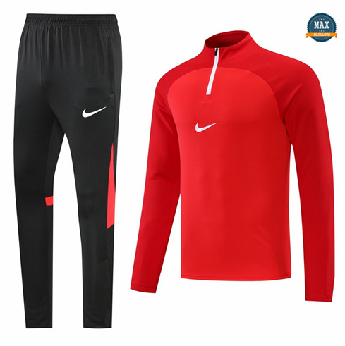Max Maillots Survetement foot Nike 2022/23 Rouge M8033