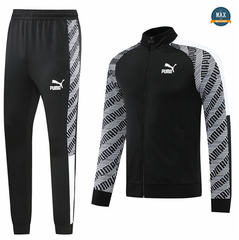Max Maillots Veste Survetement foot PUMA 2022/23 Noir M8041