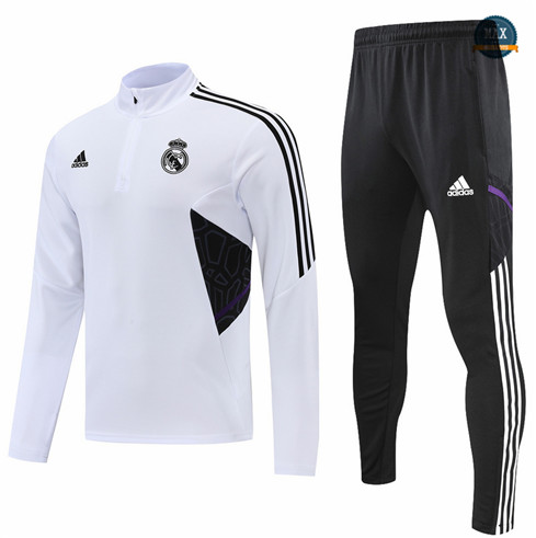 Max Maillots Survetement foot Real Madrid 2022/23 Noir M8092