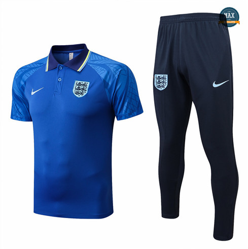 Max Maillots Angleterre Training Pantalon de Foot 2022/23 Bleu M8497