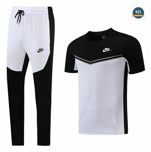 Max Maillots Nike Training Pantalon de Foot 2022/23 Noir/Blanc M8387
