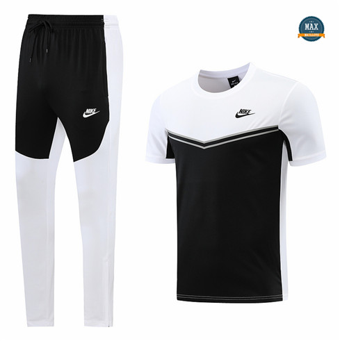 Max Maillots Nike Training Pantalon de Foot 2022/23 Blanc/Noir M8388