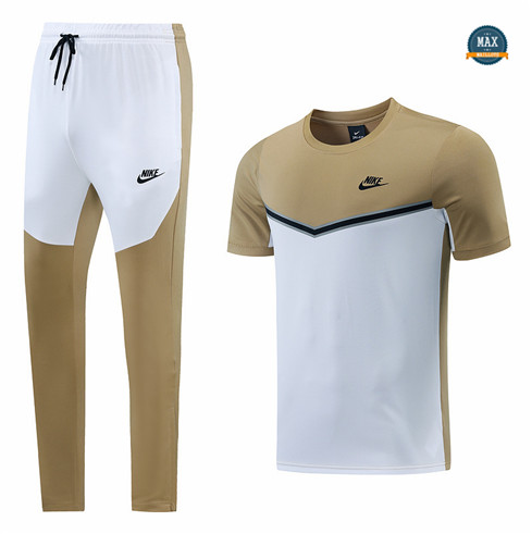 Max Maillots Nike Training Pantalon de Foot 2022/23 Brun/Blanc M8389