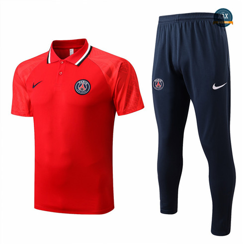 Max Maillots Paris PSG + Shorts 2022/23 Training de Foot Bleu Marine M8477